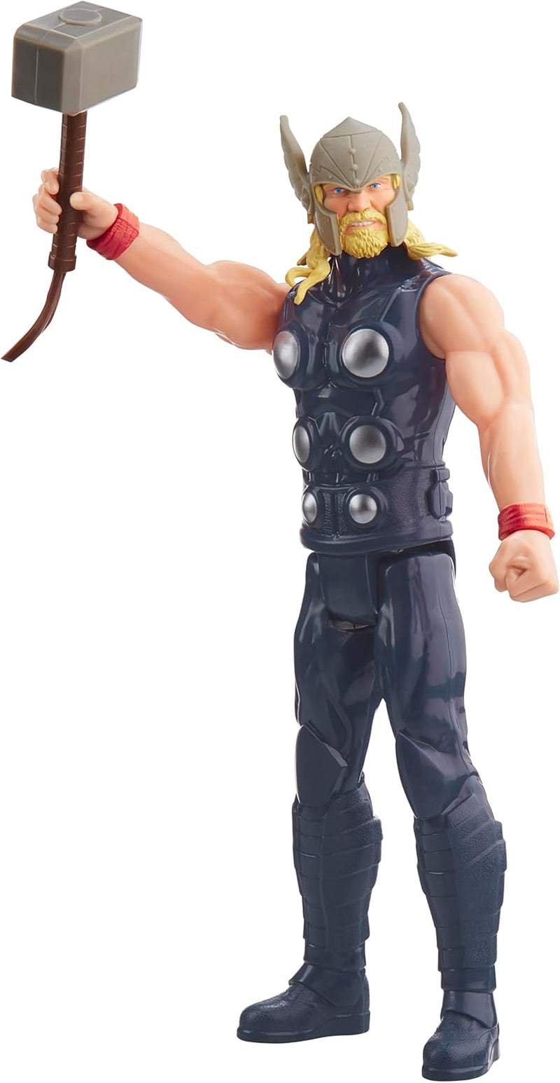 Marvel Avengers Titan Hero Series Blast Gear Thor Actionfigur 30 cm stor leksak för barn från 4 år och uppåt Actionfigurer Naty Shop