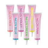 Goodbake Neonlebensmittelfarben 6 Farben Set – Intensiv Lebensmittelfarbe – Lebensmittelfarbpaste – Zum Einfärben Von Torten, Fondant, Buttercreme Uvm. – 100 % vegansk Naty Shop