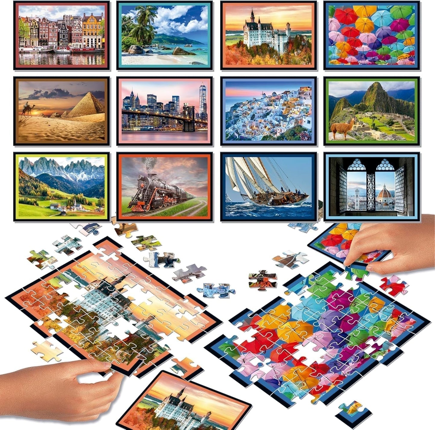 Educa - Pussel Battlescapes. En autentisk strid mellan bitarna | Var den första att slutföra pusslet för att bli vinnaren. Från 7 år (20121) Puzzle Naty Shop