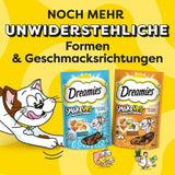 DREAMIES SHAKE UPS Multivitamin Seafood Festival Kattgodis i portionspåsar - 55 g (6 påsar)