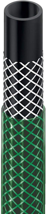 CELLFAST trädgårdsslang, 3-lagers korsvävd polyestervattenslang för trädgård, flexibel bevattningsslang, UV-beständig, Anti-alger, 2 bar, 1/2 tum, 10 meter, ekonomisk