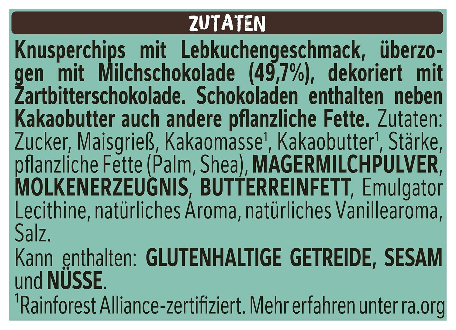Nestlé Gingerbread, ett läckert och krispigt mellanmål med pepparkakssmak, täckt av mjölkchoklad och förfinad med dekorativa ränder av mörk choklad, 4-pack (1 x 115g)