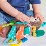 Bright Starts barnvagnsleksak, sengångare - med skallra, spegel och taggieslingor Bebe Toys Naty Shop