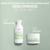 Wella Professionals Elements - naturlig vård för torrt, skadat hår och känslig hårbotten - leave-in balsam, mask och spray med antioxidanter och olivessens Naty Shop Hair Mask
