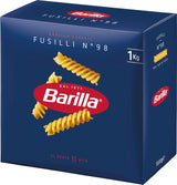 Pasta Barilla Classic Fusilli nr. 98, från högkvalitativt durumvete, alltid al dente, 1 kg