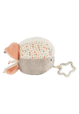 Sterntaler tygbollgård - Babytextilboll gjord av mjuka tygkombinationer - Babyleksak fylld med polyestervadd - Babyboll för att fånga och leka, färgglada Baby Toys Naty Shop