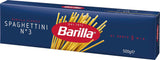 Pasta Barilla Classic Spaghettini nr. 3 högkvalitativa durumvete, alltid al dente (1 x 500 g)