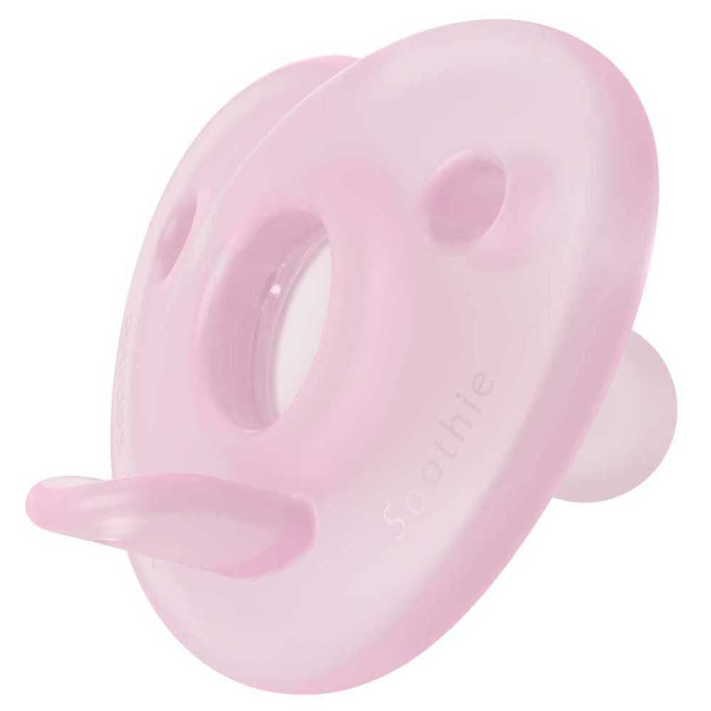 Philips AVENT Soothie - BPA-fri napp för bebisar i åldern 0-6 månader, rosa/ljusrosa (modell SCF099/22)