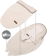 Multifunktionell amningskudde, 4 i 1, Soft Nova, beige, enkel kudde: 202 cm, fåtölj, 40 X 75 X 22 cm Tillbehör Mat och Amning Bebe Naty Shop