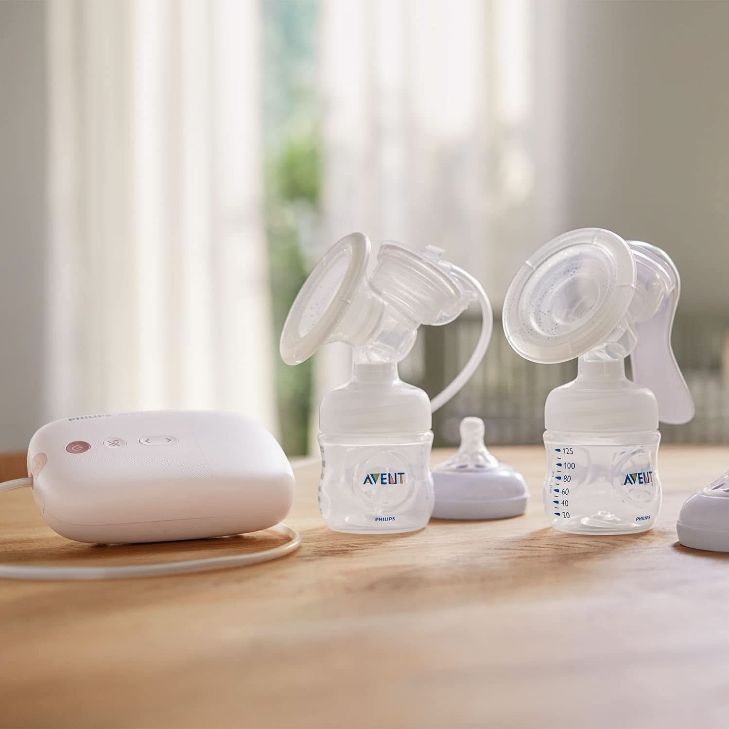 Philips Avent individuell elektronisk bröstpump - med Natural Motion-teknik, bekväm silikonkudde Tillbehör Mat och amning Bebe Naty Shop