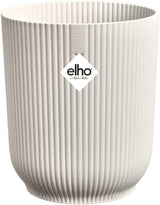 elho Vibes Fold Orchid High 12,5cm - Orkidékrukor inomhus - Blomkrukor inomhus - 100% återvunnen plast - Vit/Silkesvit