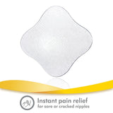 Medela Hydrogel Pads - omedelbar lindring och kylning för ömma bröstvårtor - återanvändbar - förpackning med 4 sterila kuddar, individuellt förpackade Tillbehör Mat och amning Bebe Naty Shop