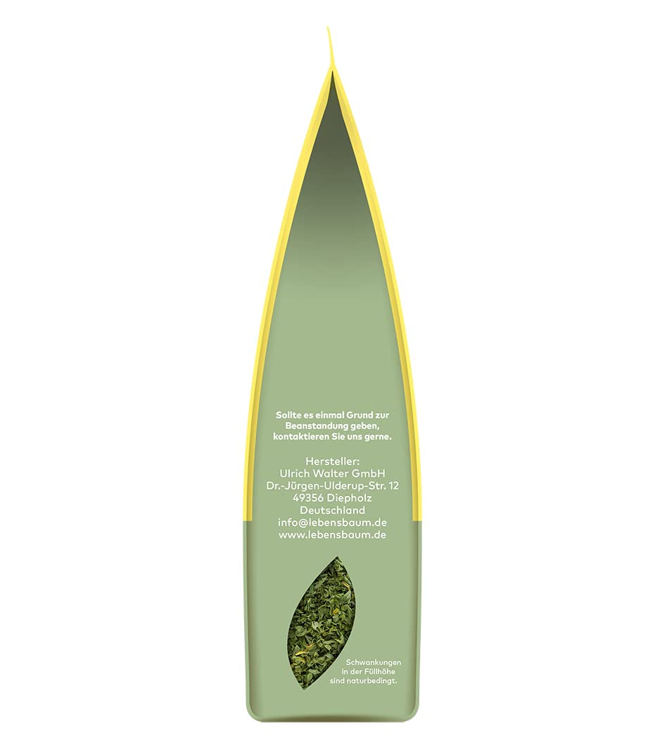 Lebensbaum Oregano, Bio-Gewürz für italienische Gerichte, würzig-herber Gesmack, gerebelt och getretten, 15 g