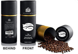 Tesdorpfs 100% Kopi Luwak Arabica Kaffee | City Roast Civet Coffee 100g | Kaffeebohnen oder gemahlen | Kaffespezialität som present till kaffeälskare von Tesdorpf (Ganze Bohnen)