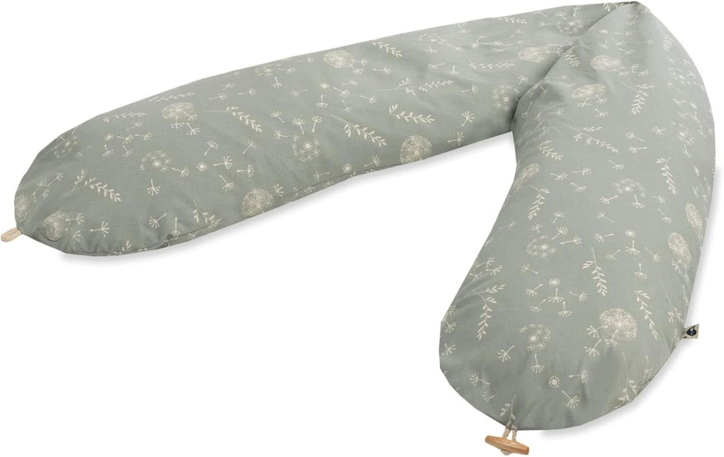 Julius Zöllner Ekologisk amningskudde 190 cm, fyllning 42 liter Eps mikropärlor, tillverkad i Tyskland Tillbehör Mat och Amning Bebe Naty Shop Wildflower