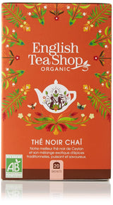 ETS - Chai Black Tea, Naturland BIO, 20 tepåsar (paket med 2)
