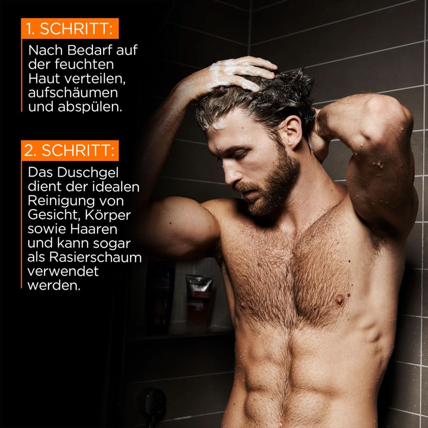 L'Oréal Men Expert XXXL Duschgel och schampo för män, 1 liter Naty Shop