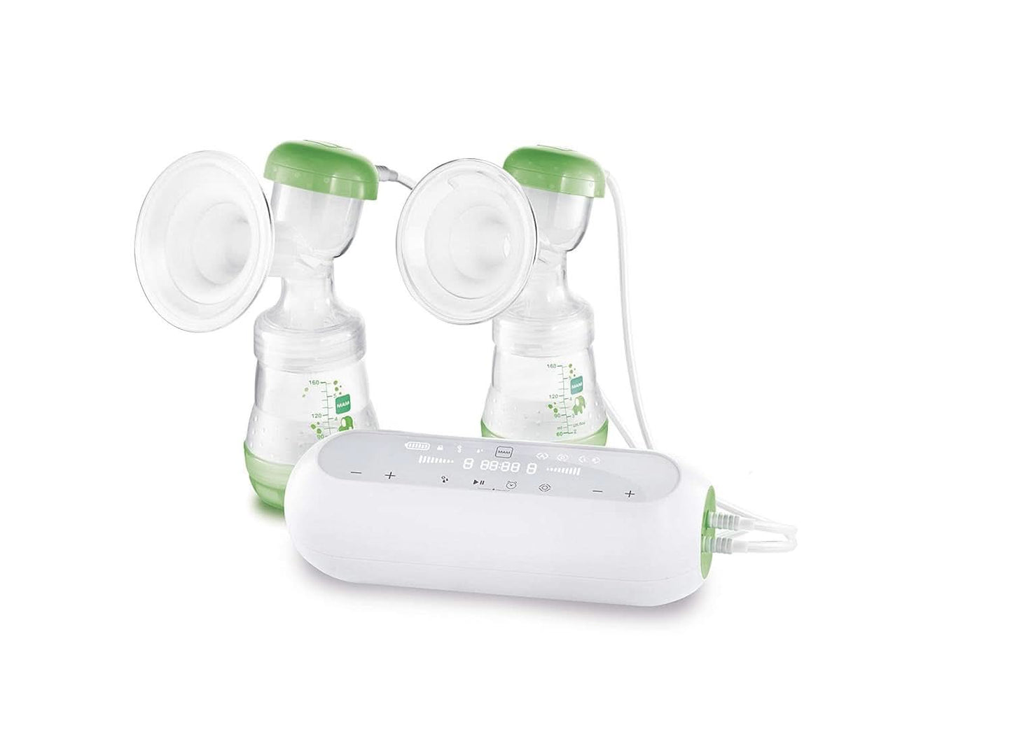 MAM handbröstpump - bekväm och kompakt bröstpump för bröstmjölk som innehåller 1 anti-kolikflaska MAM Easy Start Tillbehör Mat och amning Baby Naty Shop Dubbel bröstpump 2 i 1