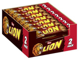 NESTLÉ LION Choco, krispig chokladkaka med kolafyllning och krispig rån, 24 st (24 x 42g)