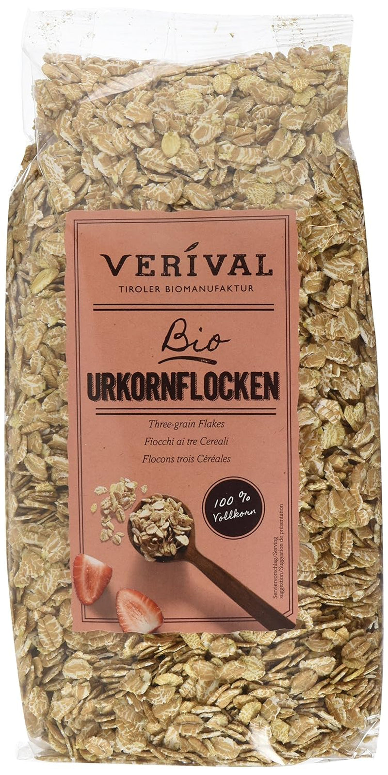 Verival Ancient Cereal Flakes - Ekologisk, förpackning om 6 (6 x 500 g)