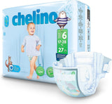 Blöjor Indas Fashion & Love XL, stl 6 (17-28 kg), 27 st