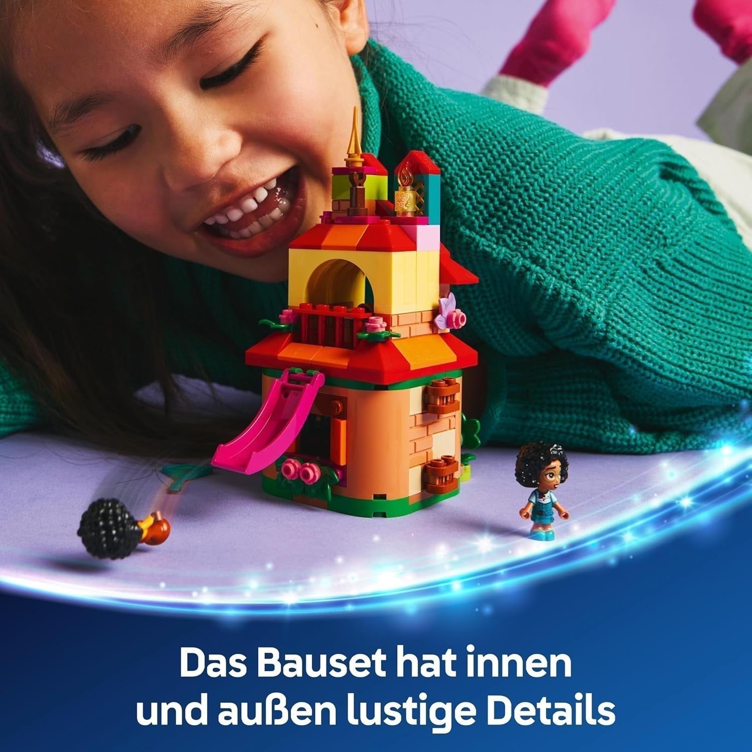 LEGO Ç€ Disney Encanto Mini House, byggleksak för tjejer från 5 år, fantasileksak och byggset med Mirabel och Antonio Mini Dolls, en Capybara figur och nyckel 43261 Byggset Besuche den LEGO-Store