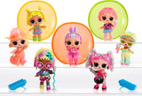 L.O.L. Överraskning! Neon Pop Stars Tots - 1 svart ljus magisk överraskningsdocka, blind omslag, 7 samlardockor, var och en med neondekaler och tillbehör, present till barn 4+ Naty Shop Dolls