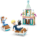 LEGO Ç€ Disney Frozen Arendelle Castle, Prinsessleksak med ELSA, Anna och Olaf minidockor och en pingvinfigur, Fantasy-lekset, present till 5-åriga flickor 43265 Byggset Besuche den LEGO-Store
