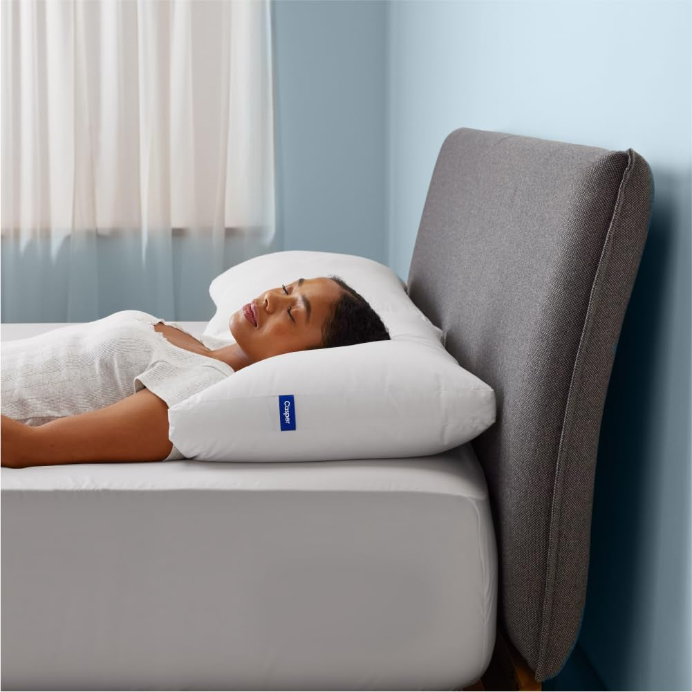 Casper Sleep Essential Kudde för att sova, King, White Naty Shop Standardkuddar