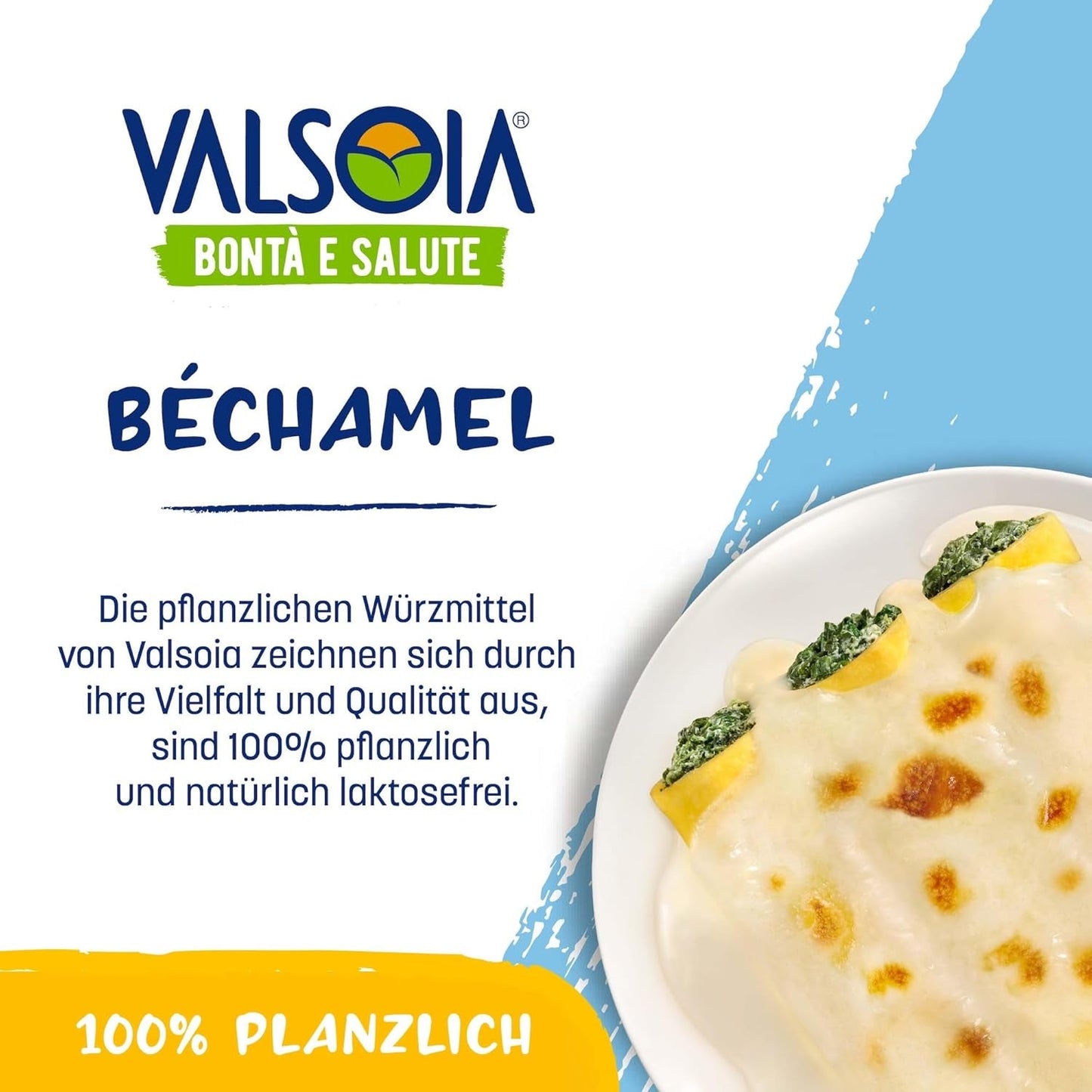 Béchamel balsam, laktosfri bechamel, mångsidig i matlagning, perfekt för veganer och vegetarianer, 6 x 200 ml