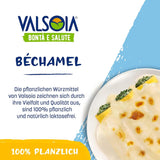 Béchamel balsam, laktosfri bechamel, mångsidig i matlagning, perfekt för veganer och vegetarianer, 6 x 200 ml