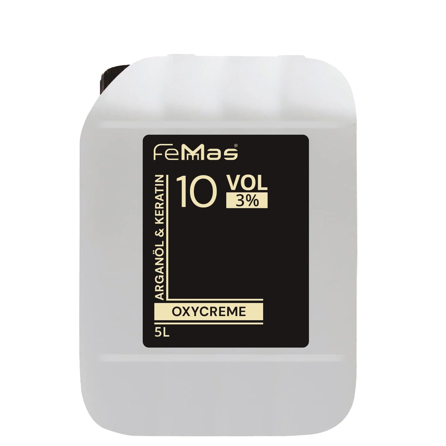 FemMas Oxycreme i 6% 1000 ml I Oxidationsmedel för hårfärgning och färgning I Enkel applicering och optimal fixering I Framkallare för enhetliga resultat i salongskvalitet I Hårfärgningsframkallare Hårfärgningsmedel Naty Shop 3 5 liter (1 förpackning)