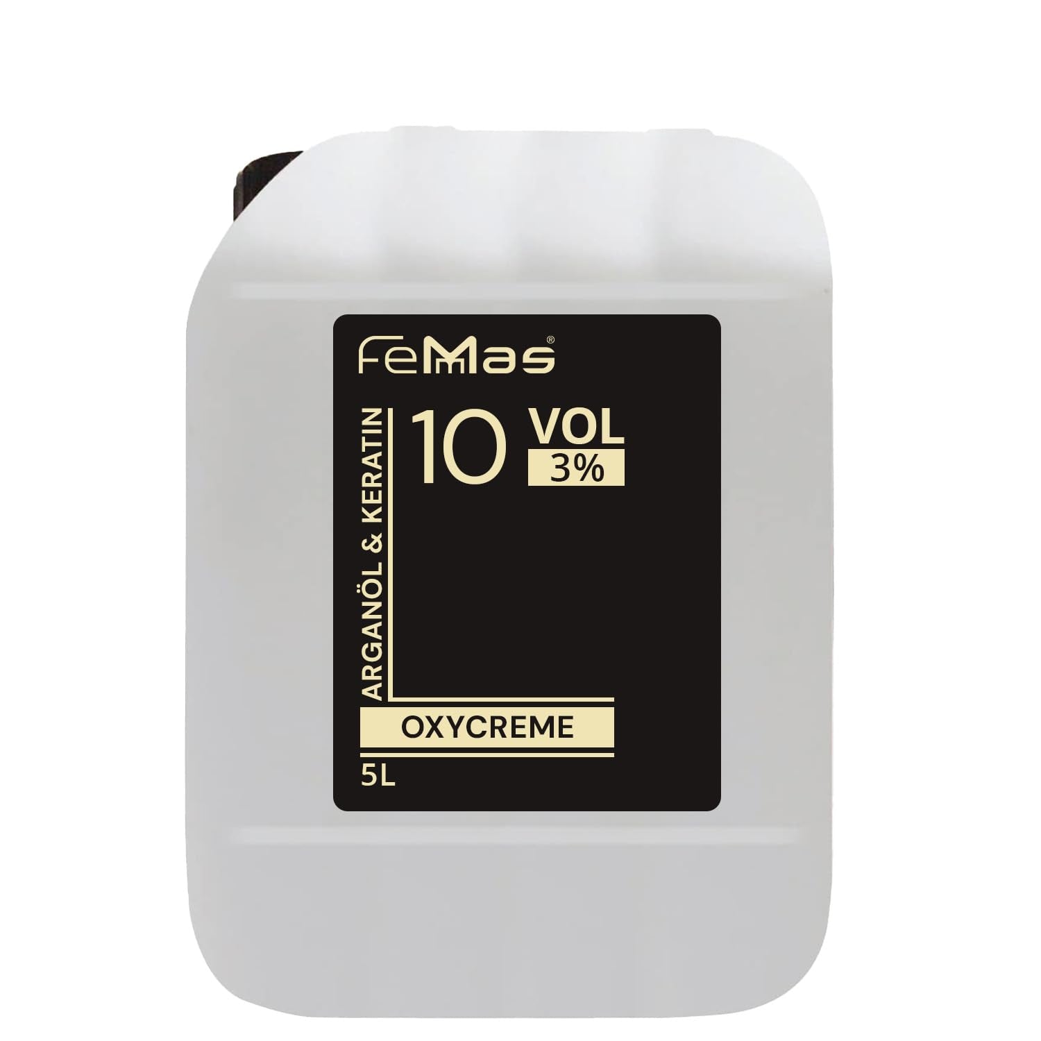FemMas Oxycreme i 6% 1000 ml I Oxidationsmedel för hårfärgning och färgning I Enkel applicering och optimal fixering I Framkallare för enhetliga resultat i salongskvalitet I Hårfärgningsframkallare Hårfärgningsmedel Naty Shop 3 5 liter (1 förpackning)