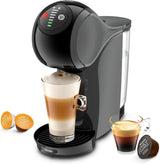 NESCAFÉ DOLCE GUSTO DeLonghi Dolce Gusto Genio S EDG226.A, Kapselespressomaskin inklusive 3 kapslar, kompakt design, justerbar droppbricka, 0,8 l, avtagbar vattentank, 1470 W, antracit
