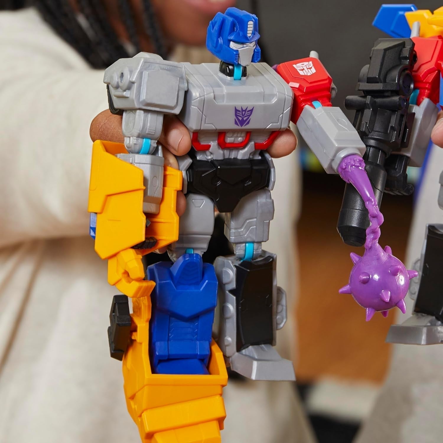 Transformers Mixmashers Optimus Prime Anpassningsbar Deluxe Actionfigurer & Tillbehör Actionfigurer Naty Shop