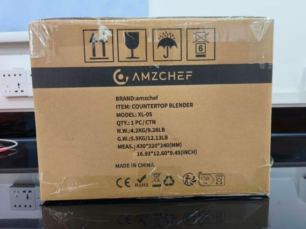 Blender AMZCHEF, 8 smarta menyer och 10 hastigheter, LCD-pekskärm Kitchen Naty Shop