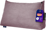 Läskudde Traumnacht Mysig Ryggkudde, 70 x 40 cm mörkgrå, avtagbart och tvättbart överdrag av 100 % polyester, praktisk sidficka, Oeko-Tex certifierad, tillverkad enligt tyska kvalitetsstandarder