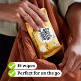 Marcel's Green Soap Hand Wet Wipes 60 Pack - Vanilj & Cherry Blossom - Växtbaserad - Ekologisk