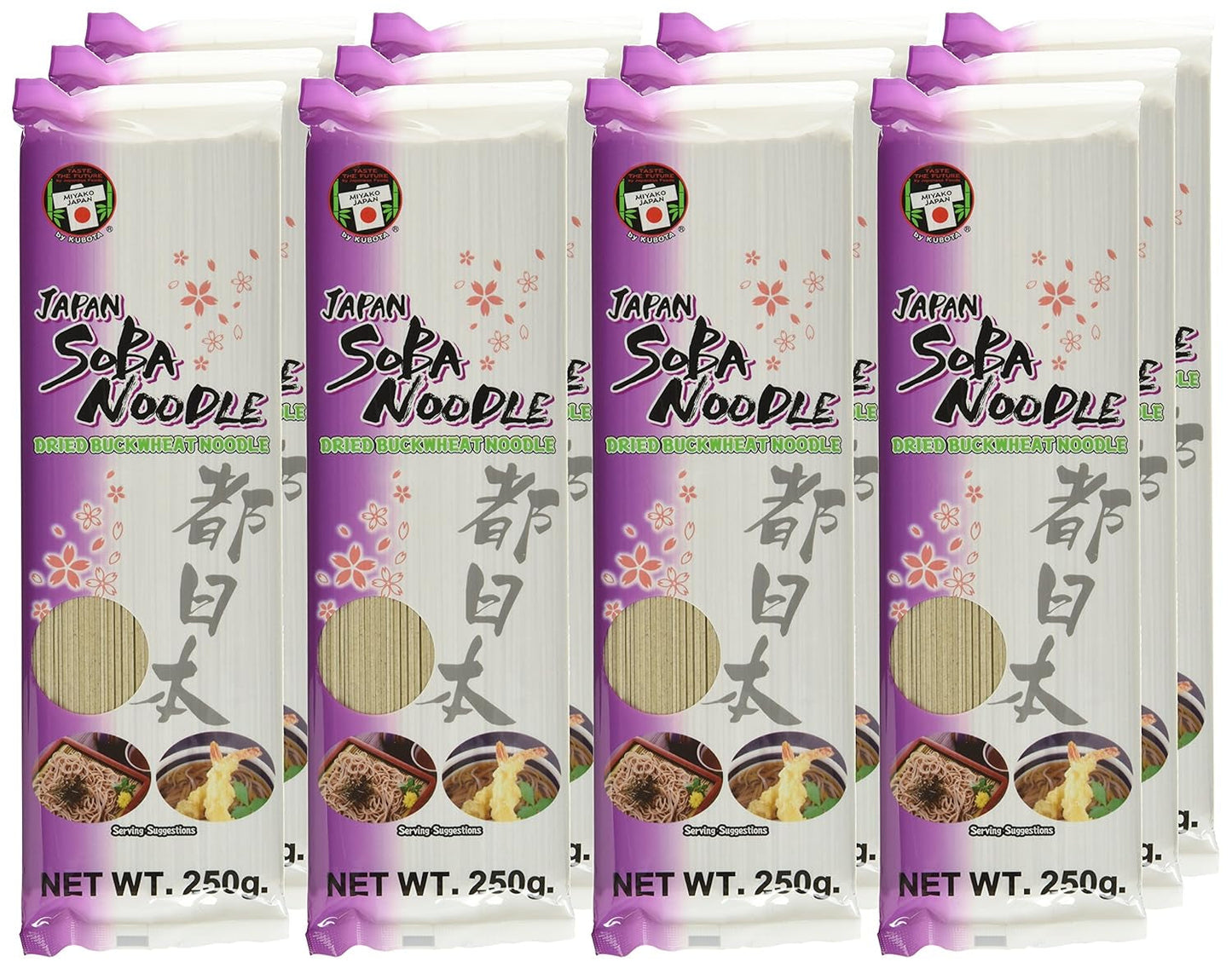 Miyako bovetenudlar, torra (Soba), 12 st (12 x 250 g)
