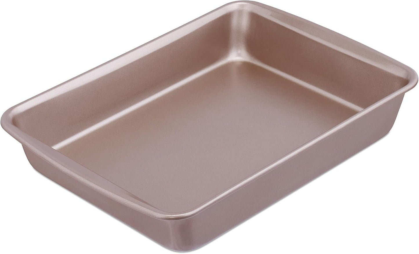 Relaxdays bakplåt, non-stick, 4 liter, kolstål, bruna Formar och bakplåtar Naty Shop