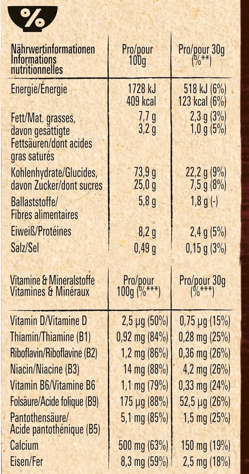 Cereal LION, Cereal choklad med kola och 41% fullkornsmjöl, förpackning 8 x 400 gram Cereal Naty Shop