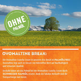 Ovomaltine OVO BREAK Wafer and Chocolate Bar - ett krispigt mellanmål med den omisskännliga smaken av vår populära Creme Crocante, naturligt utan palmolja (4 x 39g)