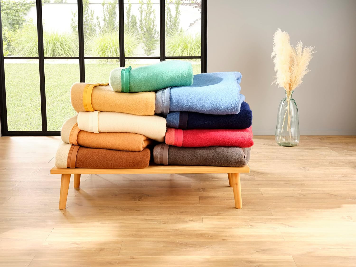 Toison D'Or Volta filt, natur, 180 cm X 240 cm Täcken och täcken Naty Shop