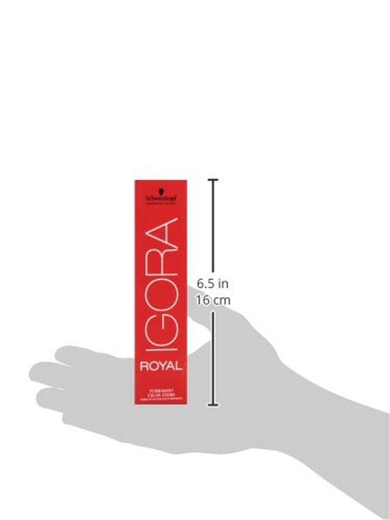 Schwarzkopf IGORA Royal Premium Hårfärg 4-0 mellanbrun, 1 förpackning (1 x 60 g) Hårfärgning Naty Shop