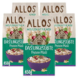 Allos, osötad bärmüsli, förpackning 5 x 500 gram Cereals Naty Shop Proteinmüsli