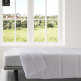 Tural - Quilt 150 X 220 cm med Aloe Vera-behandling, fiberfyllning 300 G/M², mjuk, andas, Oeko-Tex certifierad (vit, säng 90 cm) Täcken och täcken Naty Shop
