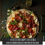 Ankerkraut Pizza, för original italiensk smak, som från Steinofen, även för pasta, tomat-mozzarella och många andra rätter, 45 g i korkglas