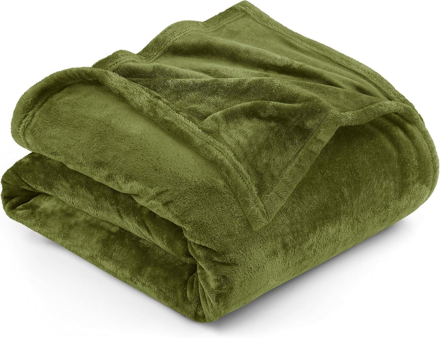 Utopia Sängkläder Mysig fleecefilt [228X228 Cm, Grå] Mjuk, lätt, varm och fluffig filt Bekväm och andningsbar filt för bäddsoffa Bäddsoffa och filtar Besuche den Utopia Sängkläder-Store Oliv 228X167 Cm