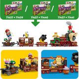 LEGO Super Mario Express Bowser Train Kids äventyrslekset med Hammer Brother 2 Gumbas och 2 Parapunctures Nintendo present för pojkar Flickor Spelare 71437 Byggset Besuche den LEGO-Store