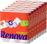 Renova toalettpapper, 7 paket med 9 rullar - 63 rullar totalt